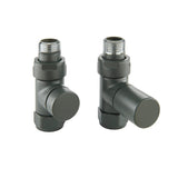 Supplies4Heat Shelley Manual Straight Valves (Textured Anthracite)