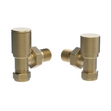 Modern Brushed Brass Manual Valve