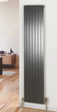 Rads Rail Primrose Anthracite Designer Radiator (Vertical)