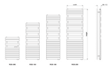 Roda Spa Electric Towel Rail Diagram