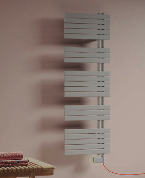 The Radiator Company Piano Lato (Electric) Designer Towel Rail