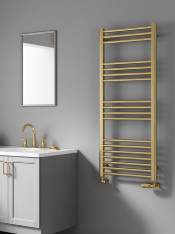 Cotto (Brushed Brass) Towel Rail