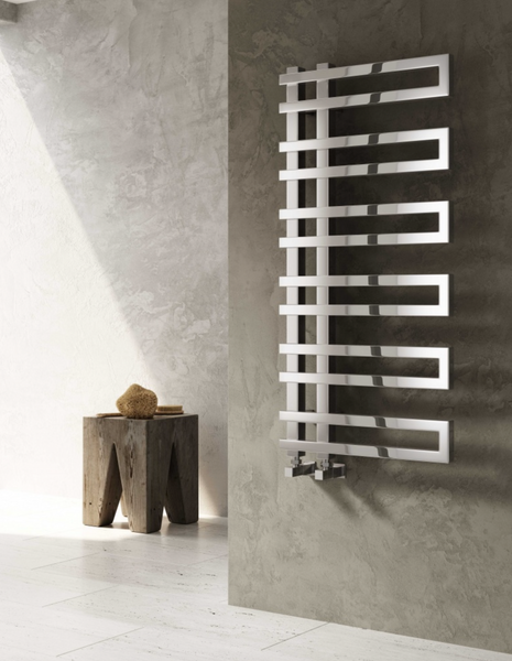 Cedra 1100 x 530 Chrome Designer Towel Rail