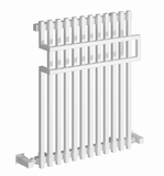 Dori White Designer Towel Rail