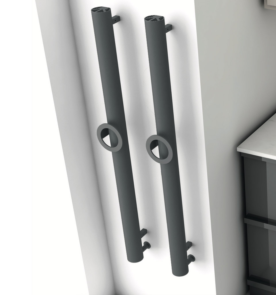 Pole Round (Electric) Designer Radiator – Hot Interiors Ltd