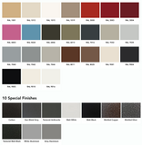 Supplies4Heat Saxon Vertical Colour Options