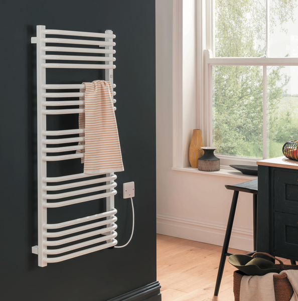 The Radiator Company Vira Electric Towel Rail