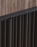 Kartell Quebec (Vertical) Designer Radiator Matt Black