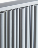 Kartell Quebec (Vertical) Designer Radiator Matt Grey