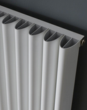 Kartell Toronto (Vertical) Designer Radiator - Matt White Profile