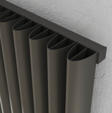 Kartell Toronto (Vertical) Designer Radiator - Grey Profile