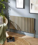 Kartell Hamilton Horizontal Designer Radiator Matt Bronze