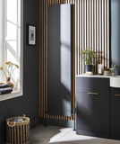 Kartell Brampton Designer Radiator - Textured Grey