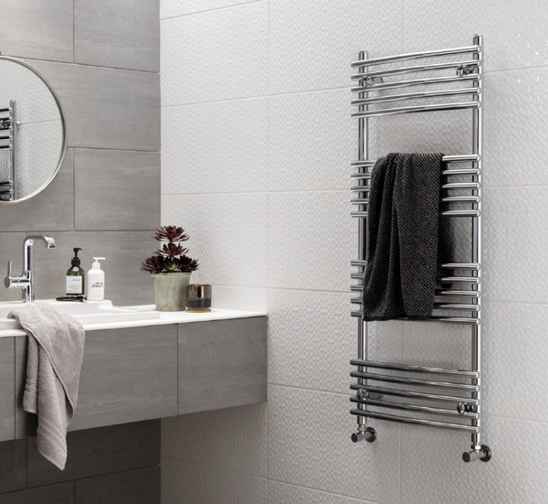 Vogue Melody Wall Mounted Towel Rail MD004