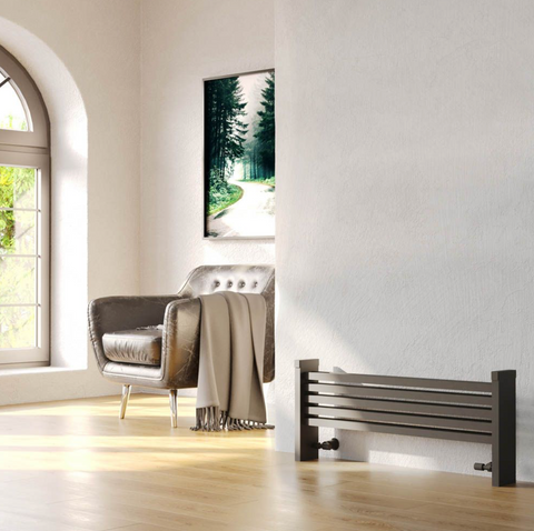 Kartell Nova Scotia Designer Radiator - Textured Grey