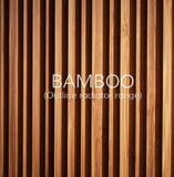 Eskimo Bamboo Designer Radiator (Hinge & Bracket)