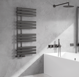 Reina Chisa Towel Rail Gun Metal