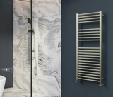  Vogue Focus Metallic MD001 Towel Rail  - Focus Stain Brushed Nickel