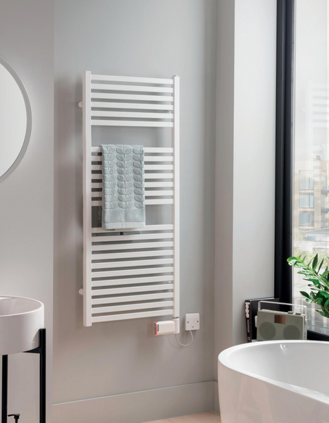 The Radiator Company Quadre Towel Rail Electric