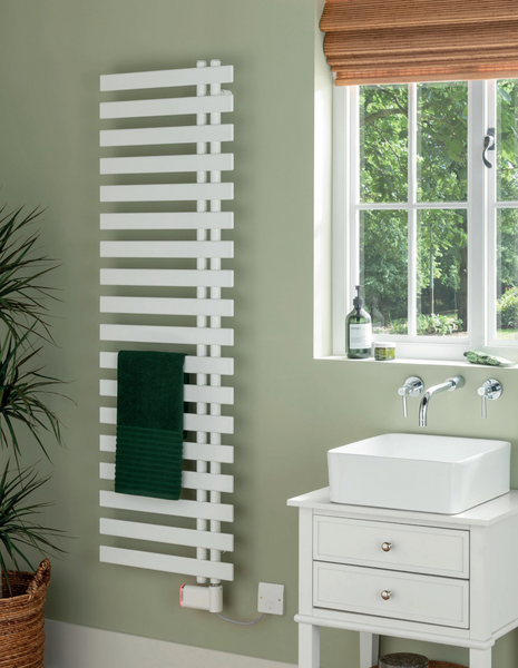 The Radiator Company Piano Tempo Electric Towel Rail 