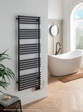The Radiator Company Sitar Towel Rail Electric