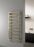 Vogue Vego CN96 Designer Towel Rail - Brushed Brass