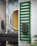 Terma Vivo Towel Rail with VEO (Electric) Green