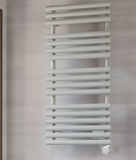 Terma Rolo Towel Rail with VEO (Electric) Salt N Pepper