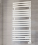 Terma Rolo Towel Rail with VEO (Electric) White