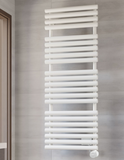 Terma Rolo Towel Rail with VEO (Electric) White