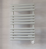 Terma Rolo Towel Rail with VEO (Electric) Salt N Pepper