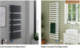 The Radiator Company Piano Tempo Electric Towel Rail Configuration