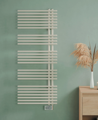 The Radiator Company Sitar Lato Electric Towel Rail