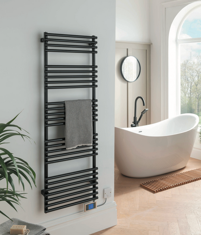 The Radiator Company Sitar Towel Rail Electric