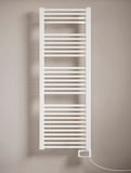 The Radiator Company Lupin (White) Electric Only Towel Rail