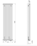 Zehnder Charleston Electric Technical Diagram