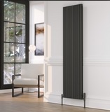 Kartell Quebec (Vertical) Designer Radiator Matt Black