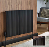 Kartell Quebec (Horizontal) Designer Radiator Matt Black