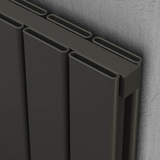 Kartell Victoria (Vertical) Designer Radiator - Black Top Profile