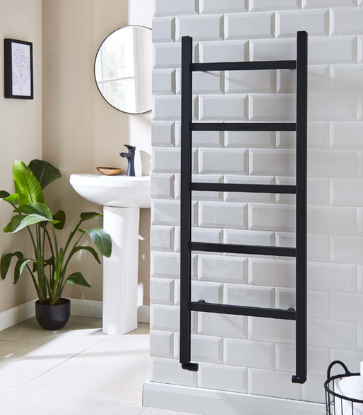 Kartell Welland Towel Rail - Textured Black