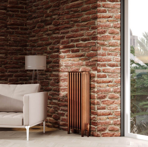 Kartell Niagara Grande Designer Radiator - Antique Brass