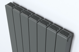 Vogue Tarlton  Designer Radiator -  Grey