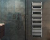 Alanna Designer Towel Radiator - Pearl Silver