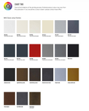 MHS 2026 Colour Chart Two
