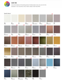 MHS 2026 Colour Chart One Special Colours