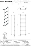 Ballerina Wall Mounted LG010A-MS (Chrome)