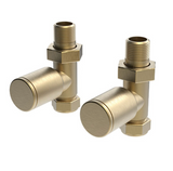 Modern Brushed Brass Manual Valve