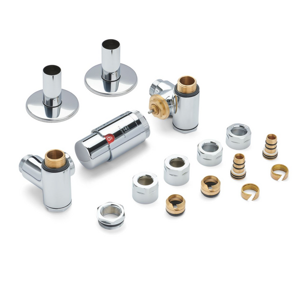 Terma Vario Integra 3 Axis Corner TRV (with integrated T Piece)