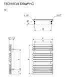 Terma Rolo Towel Rail (Made to Order)