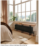 The Radiator Company Ancona Bench Seat Vertical (White)